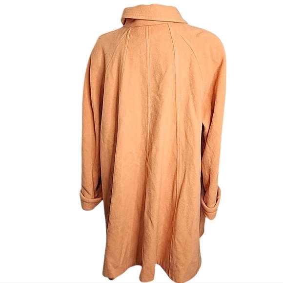 Moppy Vintage Cashmere & Wool Cape Coat – US Size 12 – Timeless Vintage Elegance - Picture 4 of 10